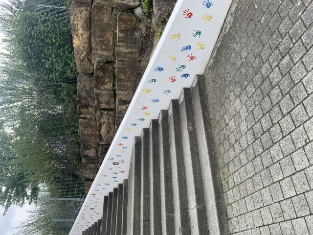 Schulhofaktion 2025 Hände