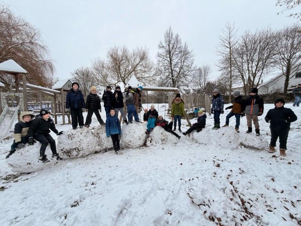 Winter in Zimmerhof 5 - Kl. 3